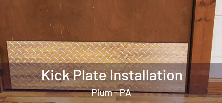Kick Plate Installation Plum - PA